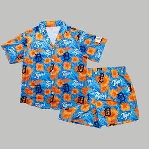 Detroit Tigers Hawaiian Shirt and Shorts